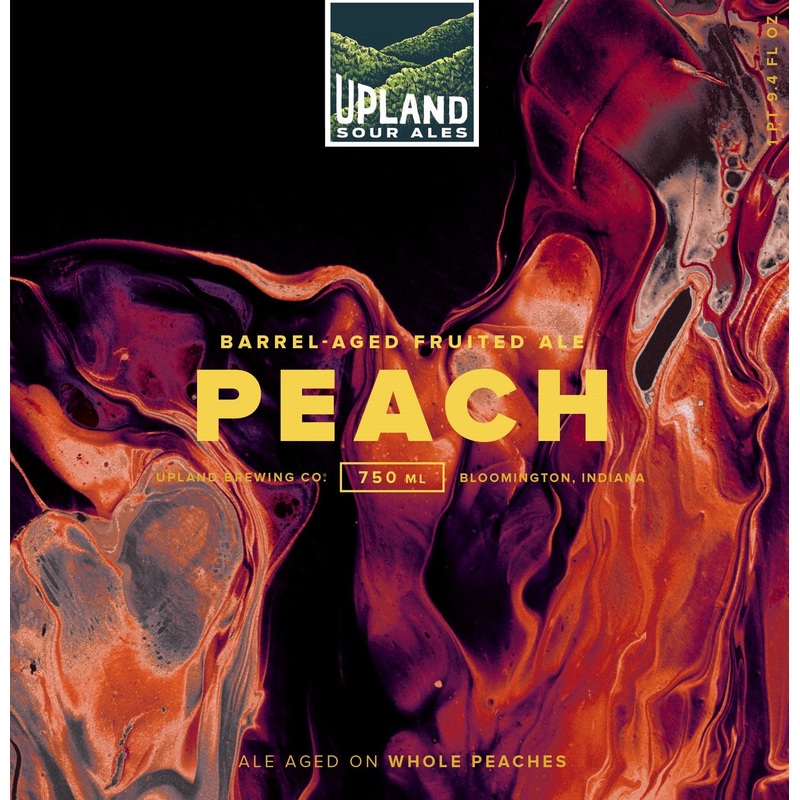 UPLAND BARREL AGED SOUR PEACH 500 mL (12)