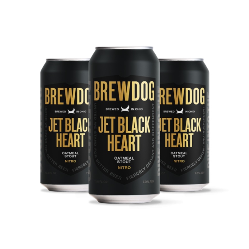BREWDOG JET BLACK HEART NITRO STOUT 6/4P 13.6 OZA (24)
