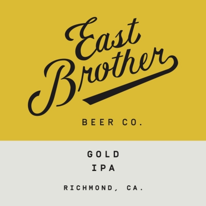 EAST BROTHER GOLD IPA CAN (LOOSE) 19.2 oz (12)