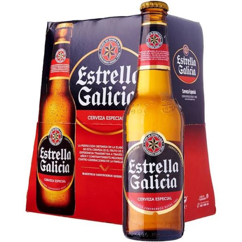 ESTRELLA GALICIA LAGER 4/6PK 11.2 oz (24)