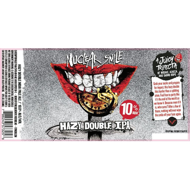 FLYING DOG NUCLEAR SMILE HAZY DIPA 4/6PK 12 oz (24)