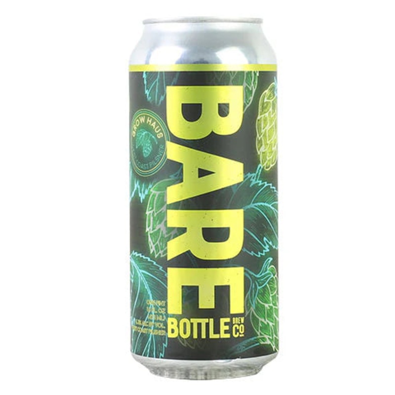 Barebottle Grow Haus West Coast Pilsner 16oz