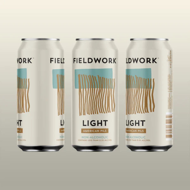 Fieldwork Light NA American Pils - 4-pack of 16oz Cans