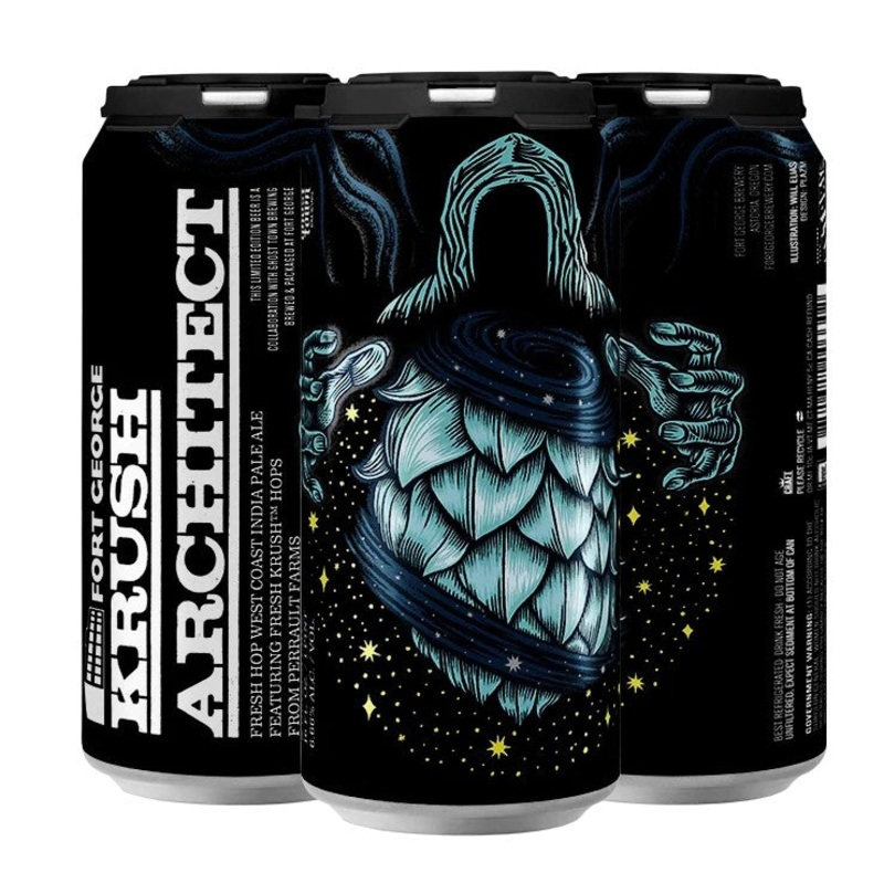 Fort George Brewery Krush Architect West Coast IPA 16oz