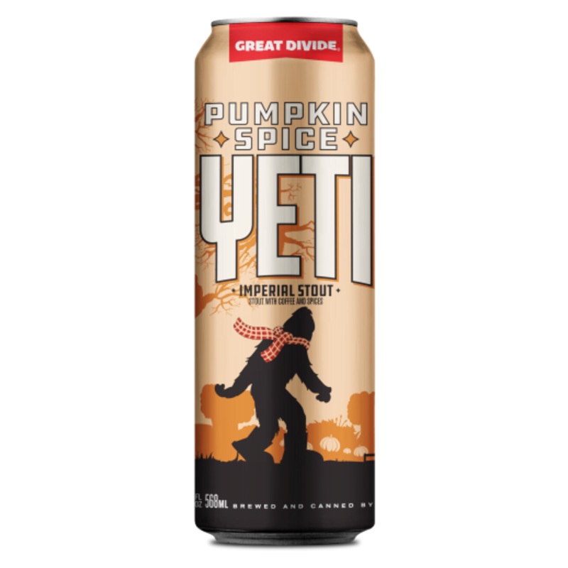Great Divide Yeti Pumpkin Spiced Can 19.2Z
