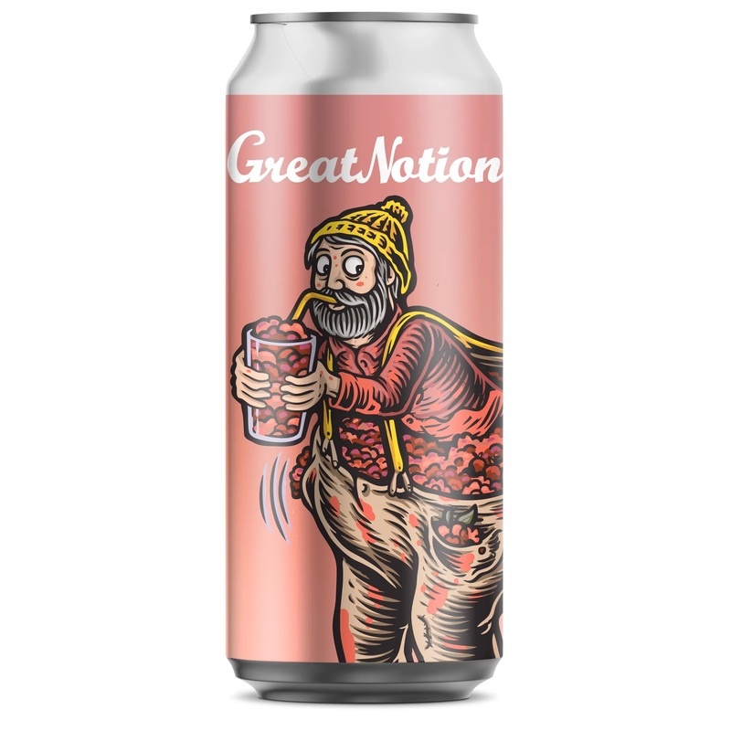 Great Notion Double Strawberry Raspberry Shake 16oz