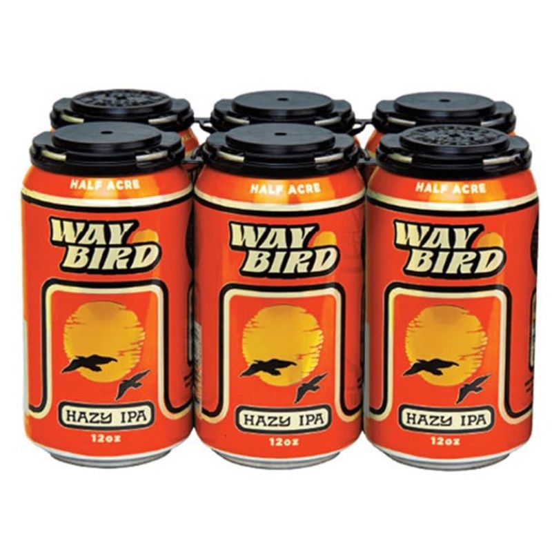 Half Acre Way Bird. Hazy IPA 6pk can