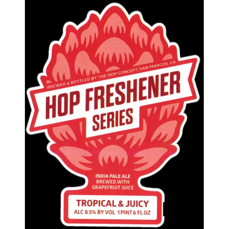 HOP CONCEPT TROPICAL AND JUICY 6/4 CANS 16 oz (24)