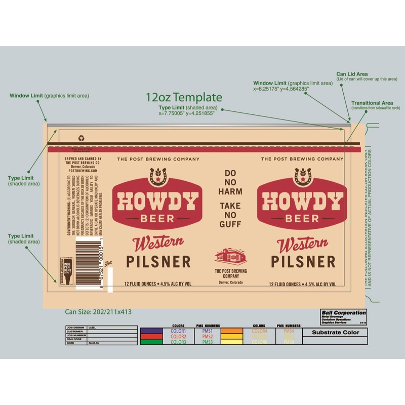 HOWDY BEER PILS 4/6PK CANS 12 oz (24)