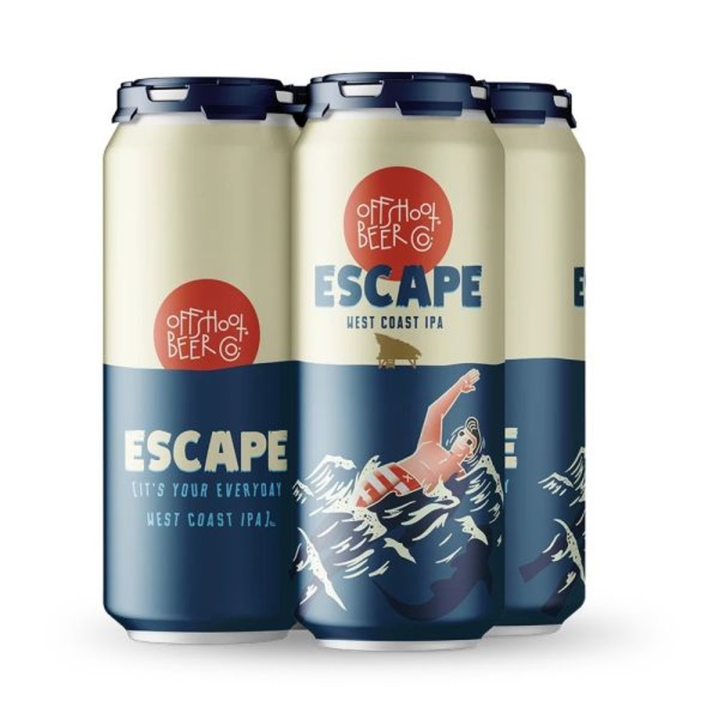 Offshoot Beer - Escape West Coast IPA 4pk can