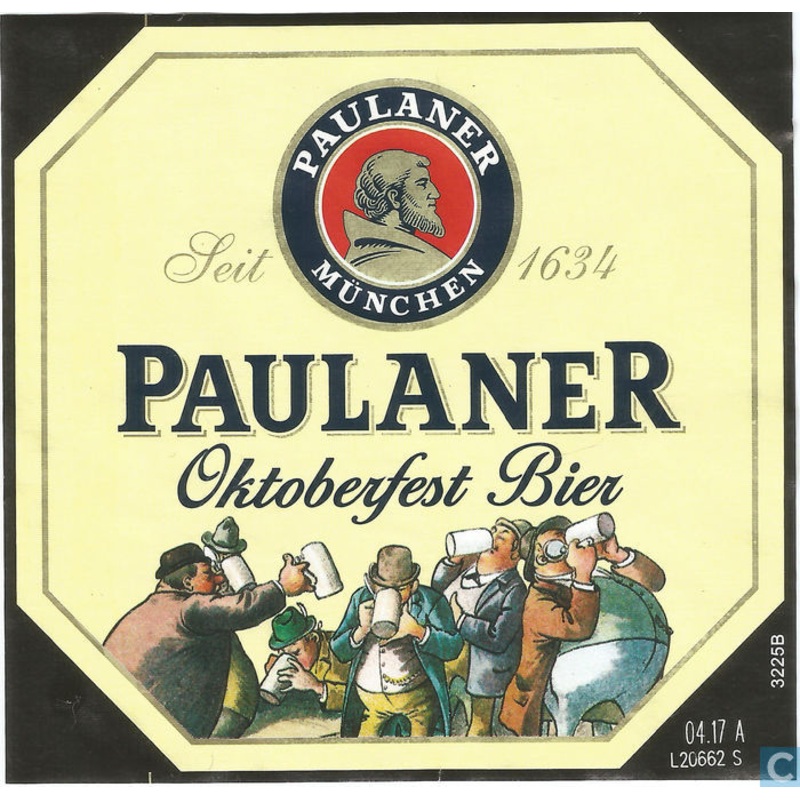 PAULANER OKTOBERFEST MARZEN 2/12 PK (amber lager) 330 mL (24)