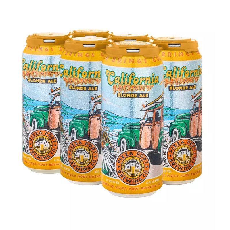 Pizza Port Brewing California Honey Blonde Ale 6-Pack
