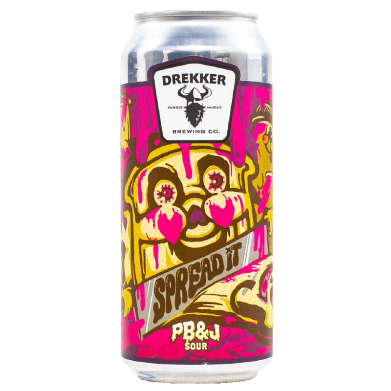 Spread It PB&J Sour  - Drekker Brewing Company 16oz