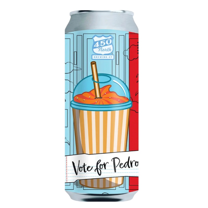 Vote for Pedro by 450 North Brewing 16oz.