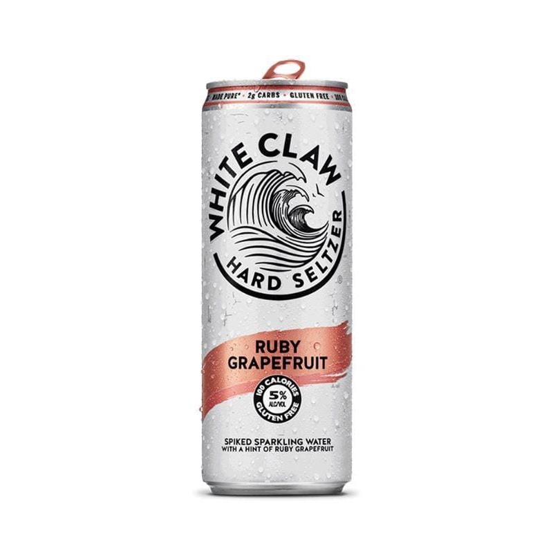 White Claw Hard Seltzer Ruby Grapefruit 6 Pack