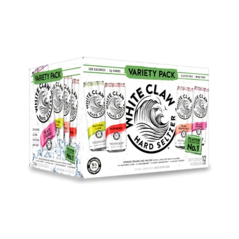 White Claw Hard Seltzer Variety Pack No.1 - 12 Pack