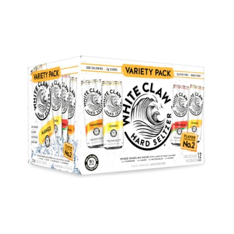 White Claw Hard Seltzer Variety Pack No.2 - 12 Pack