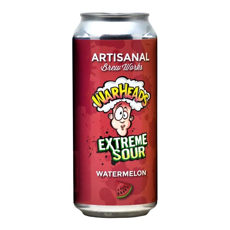 Artisanal Brew Works Warheads Extreme Sour Watermelon 16oz