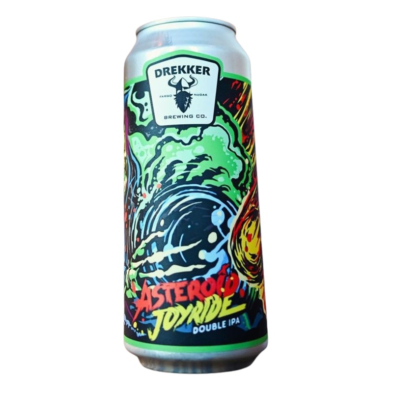 Asteroid Joyride Double IPA - Drekker Brewing Company 16oz