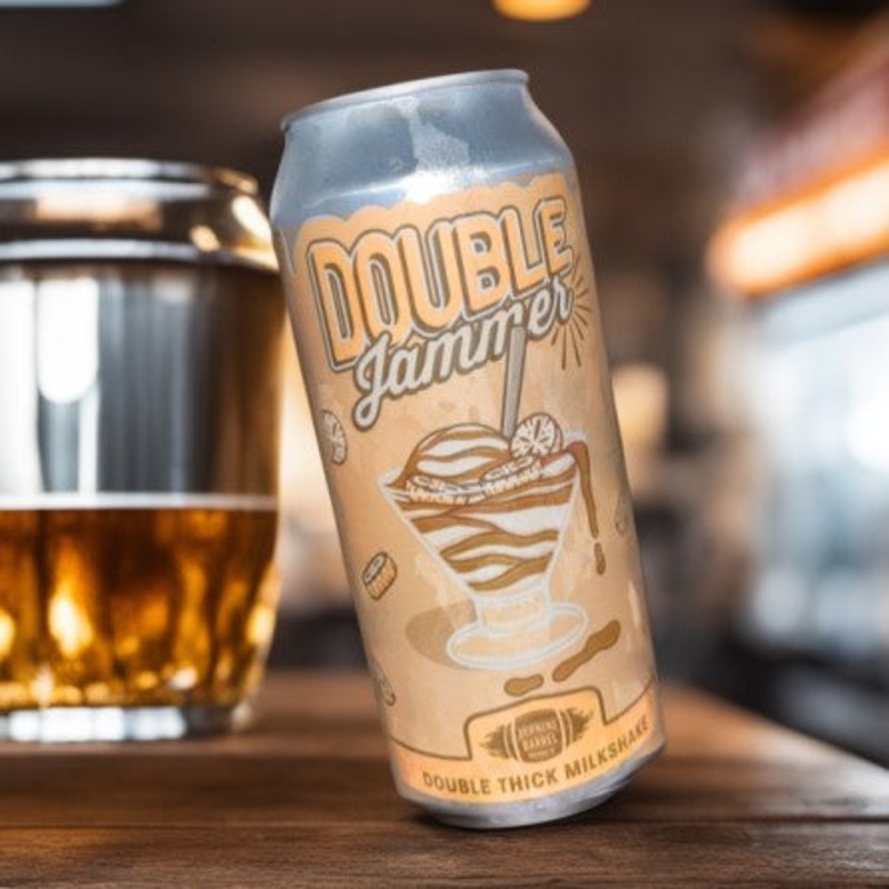 Bananas Foster Double Jammer by Burning Barrel Brewing 16 oz
