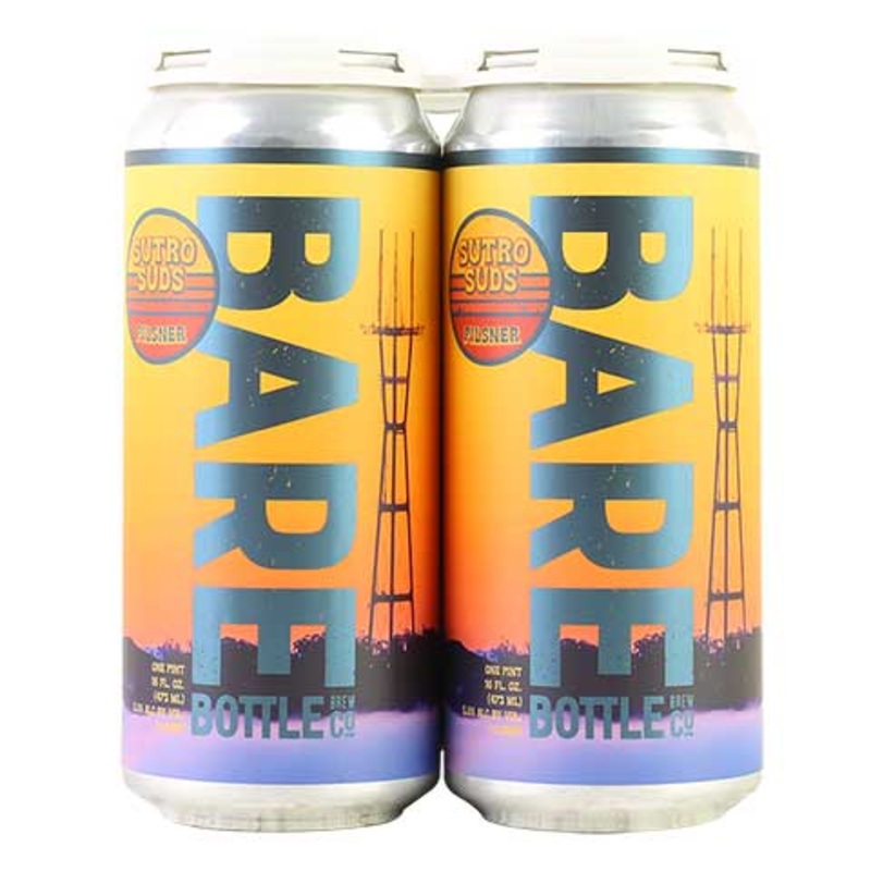 Barebottle Sutro Suds Pilsner 16 oz
