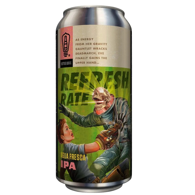 Bottle Logic Brewing's Refresh Rate Agua Fresca IPA 16oz
