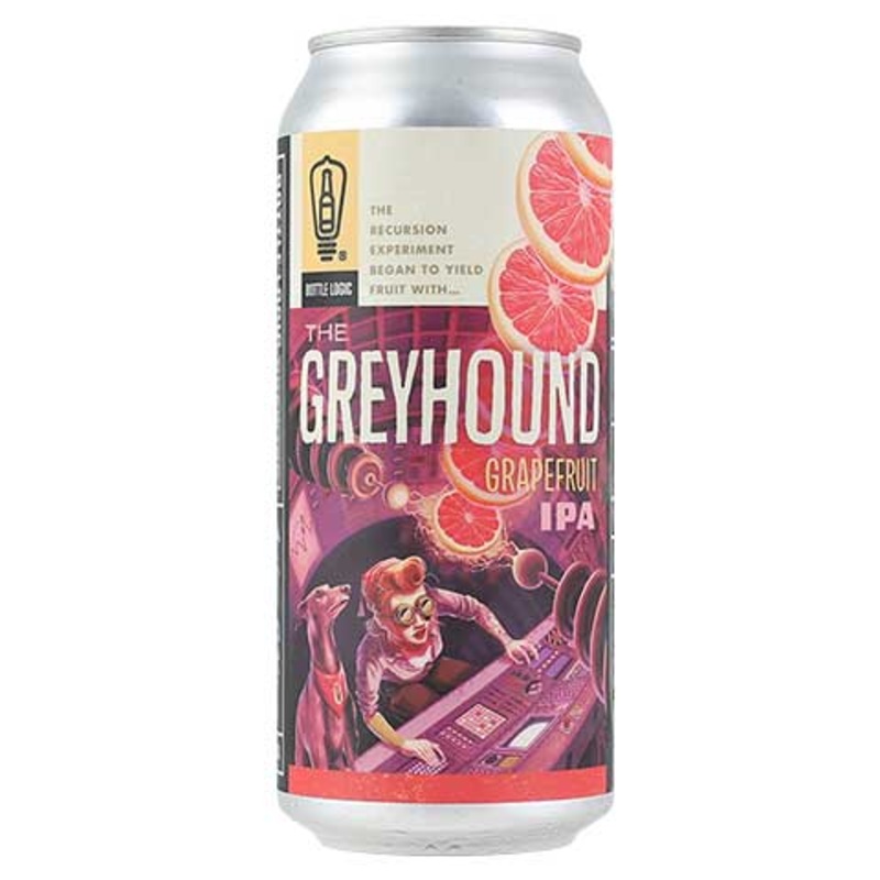 Bottle Logic Brewing's The Greyhound IPA 16oz.