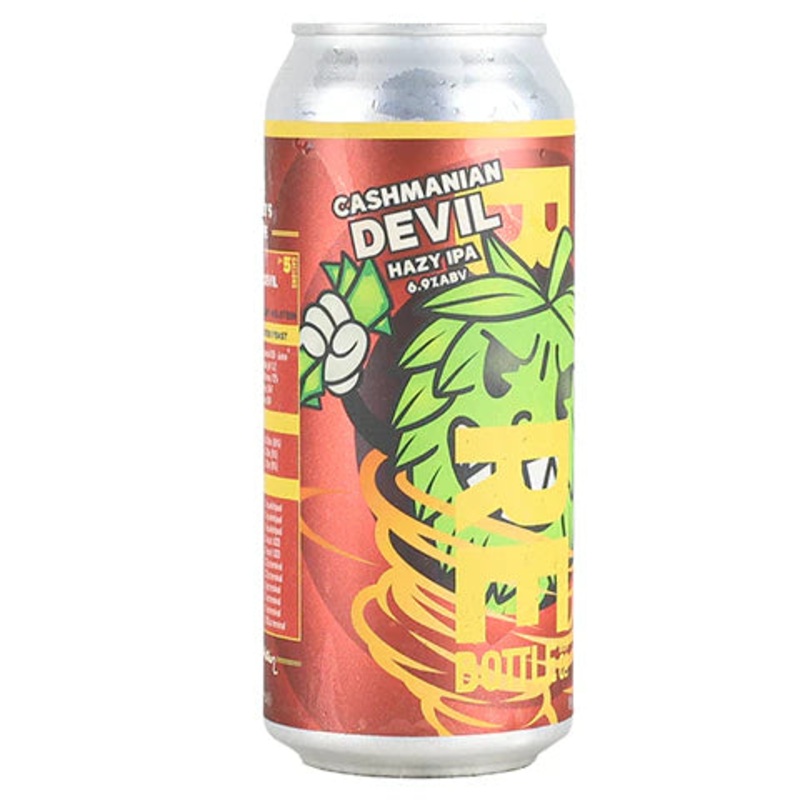 Cashmanian Devil Hazy Pale Ale by Barebottle Brewing Company 16oz
