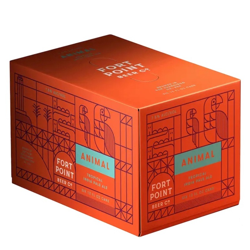Fort Point Animal Tropical India Pale Ale 12oz 6 Pack Can