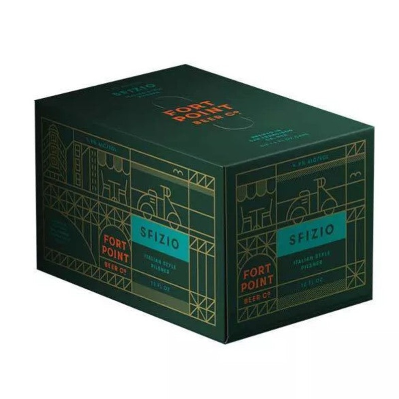 Fort Point Beer Co. Sfizio Italian Style Pilsner 4/6 12OZ CAN