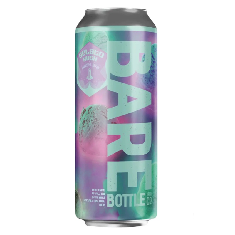 Gelato Kush Hazy Pale Ale by Barebottle Brewing Company 16oz