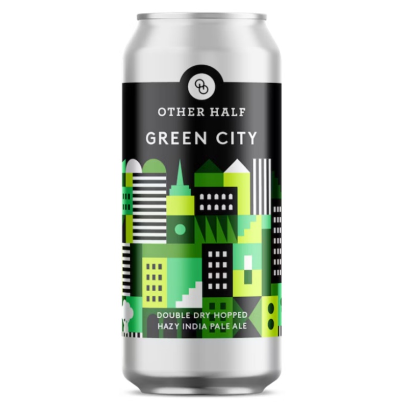 Green City Double Dry Hopped Hazy IPA by Other Half Brewing Co. 16oz.