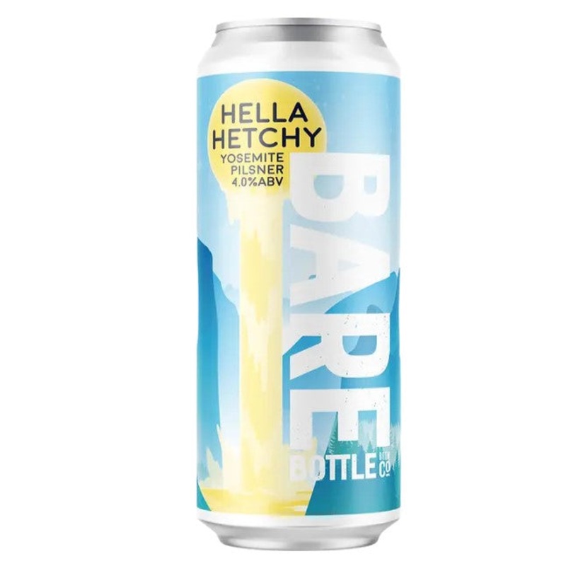 Hella Hetchy Pilsner by Barebottle Brewing Company 16 oz