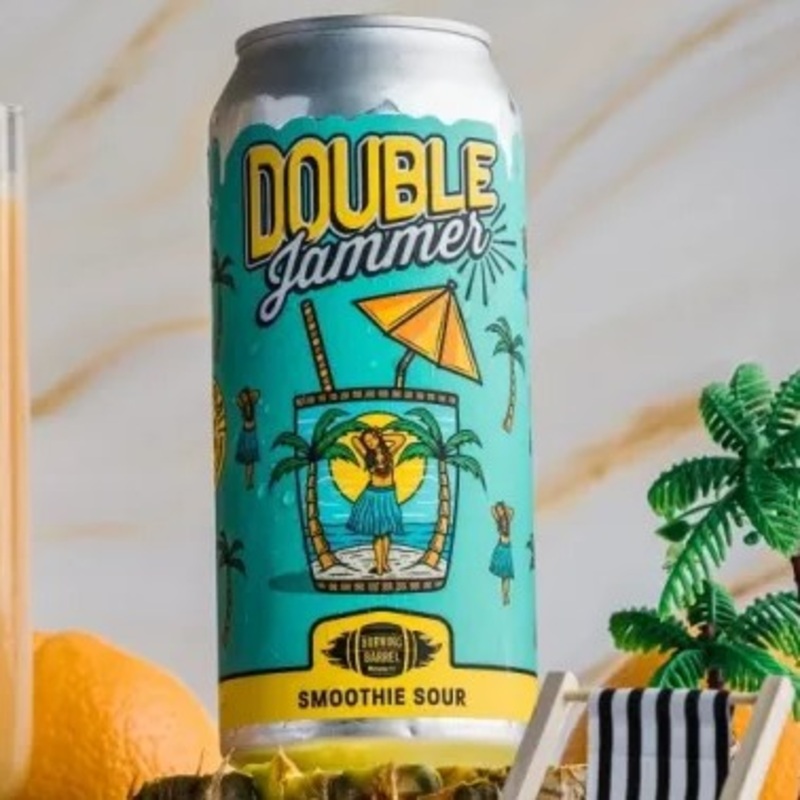 Island Getaway Double Jammer by Burning Barrel Brewing Company 16 oz