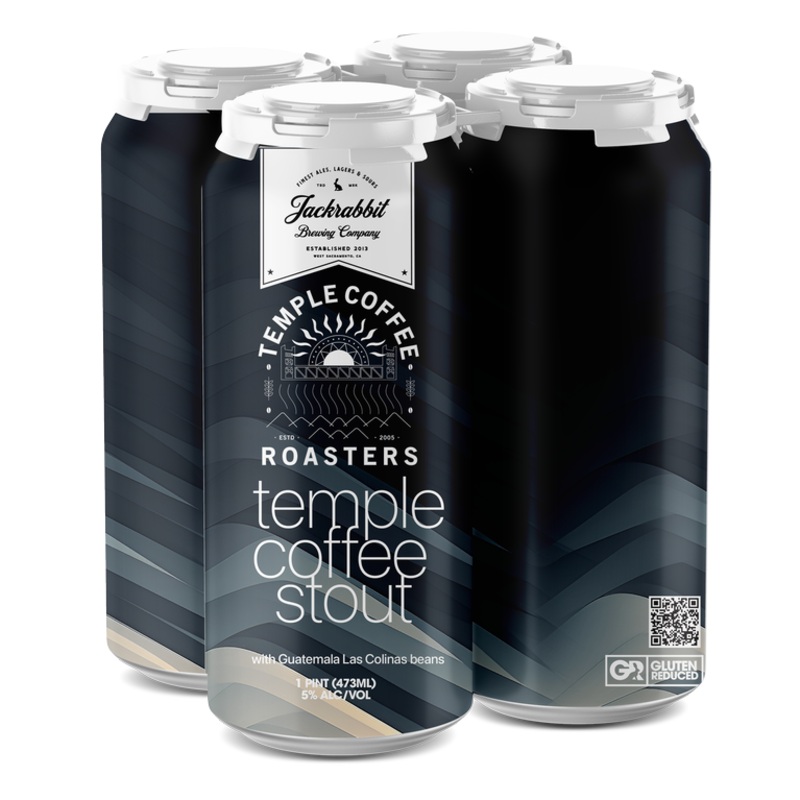 Jackrabbit Brewery Temple Coffee Stout 16oz