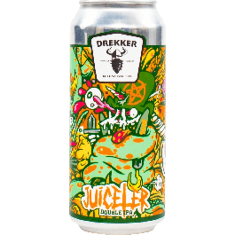 Juiceler Double IPA - Drekker Brewing Company 16oz