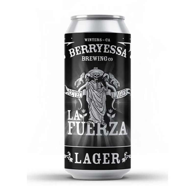 La Fuerza Lager by Berryessa Brewing Co. 16oz.