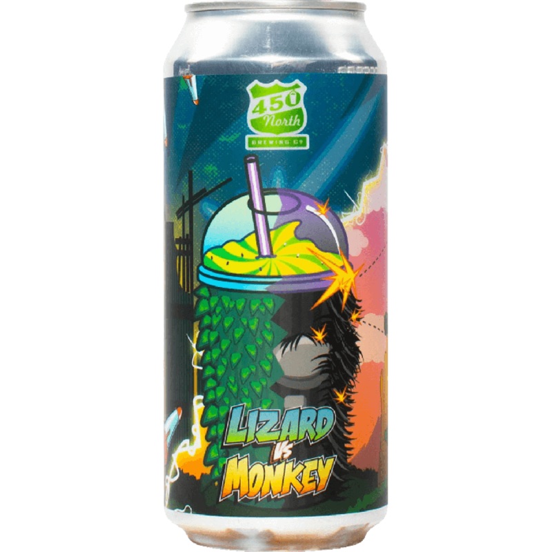 Lizard Vs Monkey Slushy XL Sour 16oz