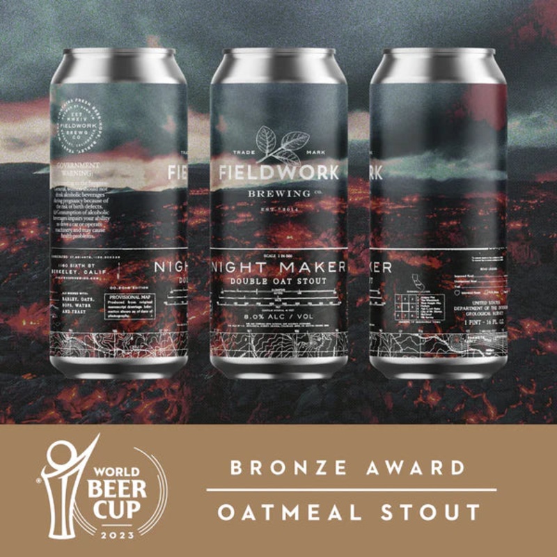 Night Maker Double Oat Stout Fieldwork 16oz.