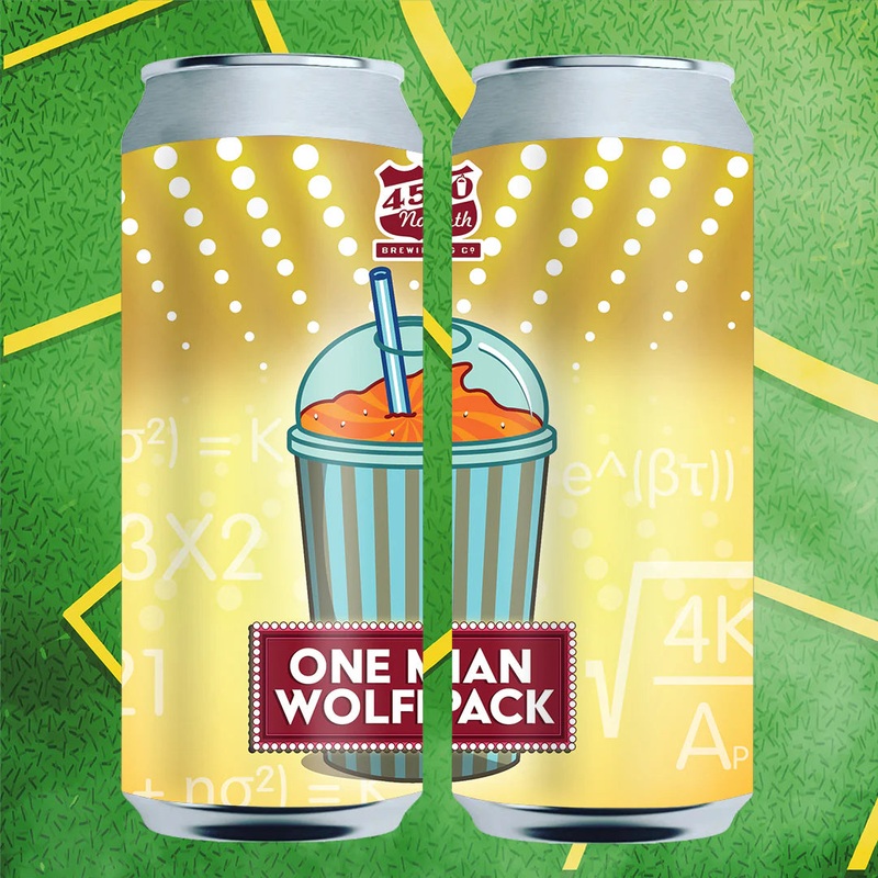 One Man Wolfpack Slushy XL by 450 North Brewing 16oz.
