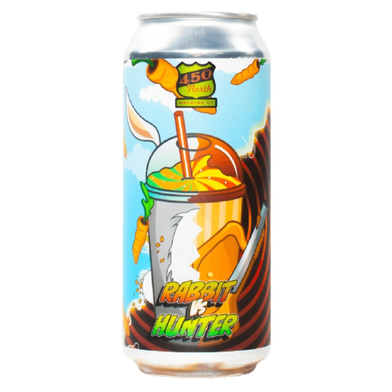 Rabbit vs Hunter Slushy XL by 450 North Brewing Company 16oz