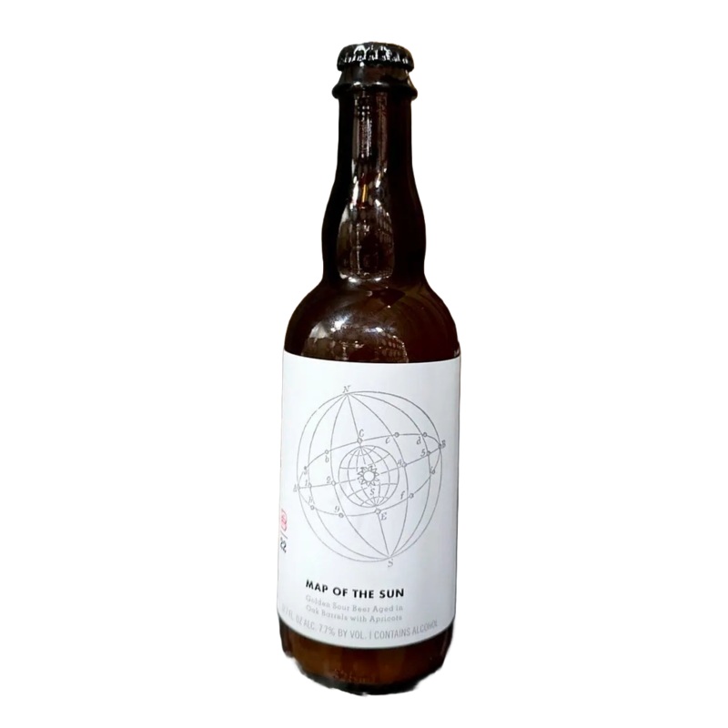 Rare Barrel Map of the Sun 12.7 oz