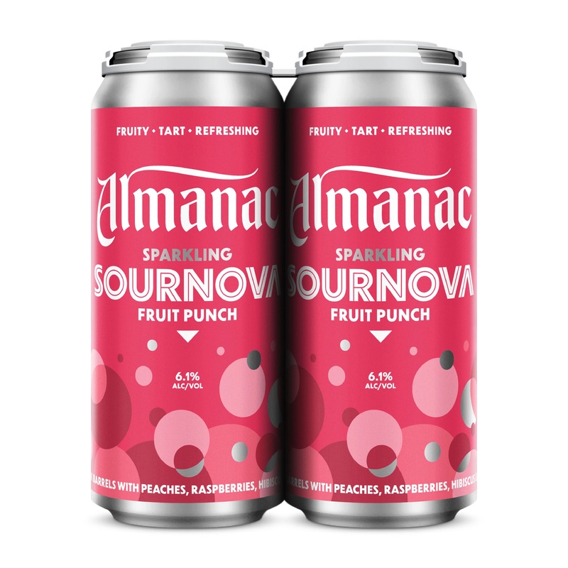 Sparkling Sournova Fruit Punch by Almanac Beer Co. 16oz