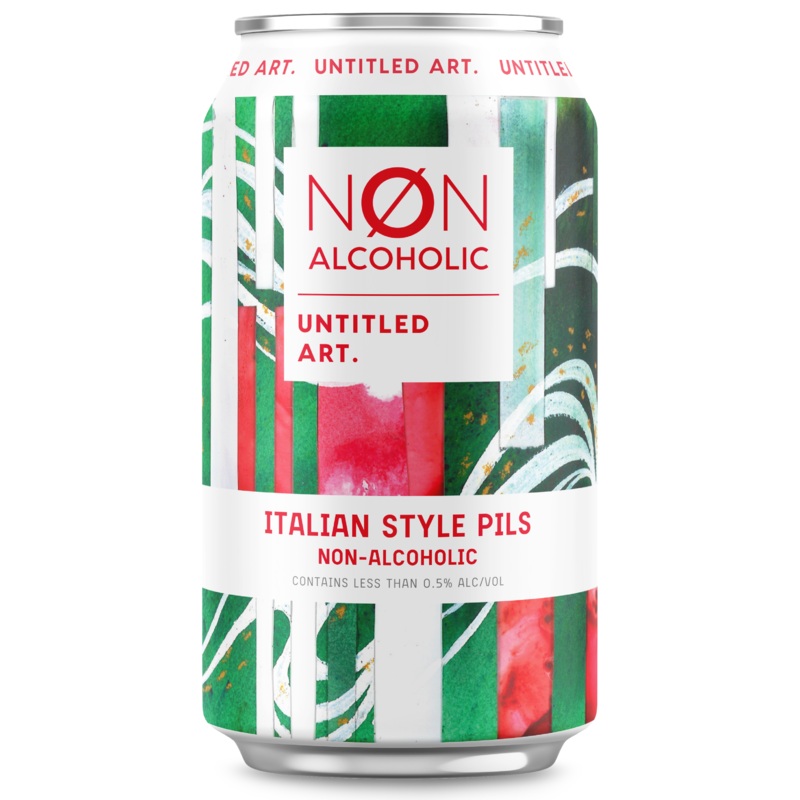Untitled Art Non-Alcoholic Italian Style Pils (4pk - 12oz)