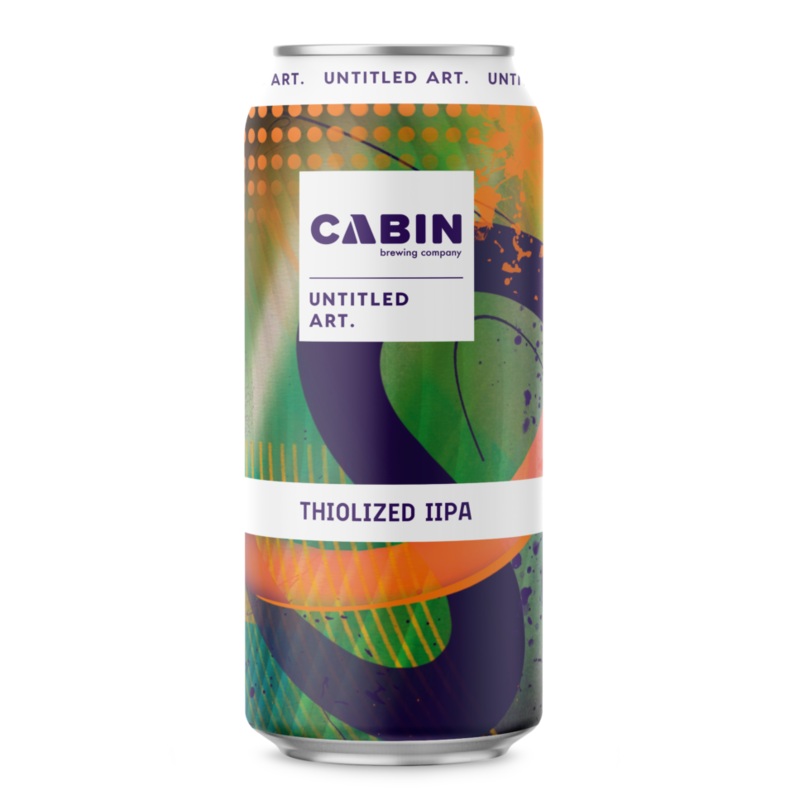 Untitled Art Thiolized IIPA by Cabin Brewing Company