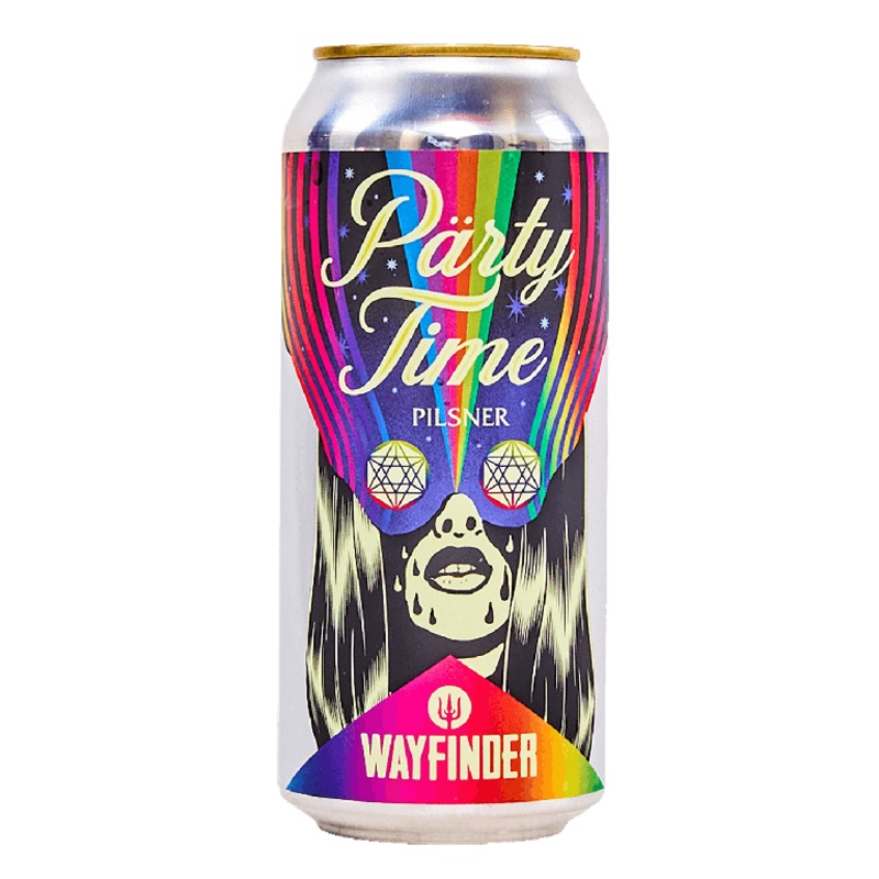Wayfinder Party Time Hoppy Bavarian Style Pilsner 16 oz