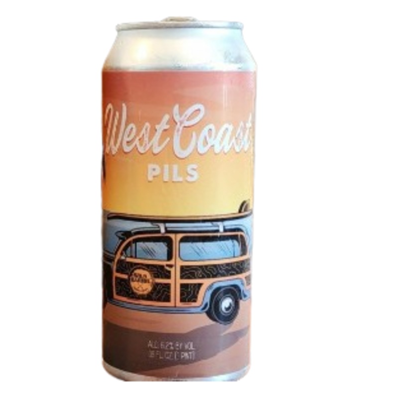 West Coast Pils by Wild Barrel Brewing Co. 16oz