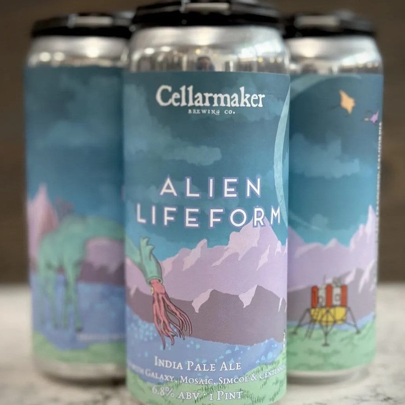 Alien Lifeform by Cellarmaker Brewing Company 16 oz