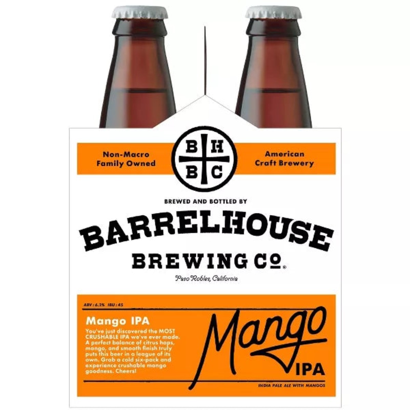 BarrelHouse Mango IPA Beer - 6pk/12 fl oz Bottles