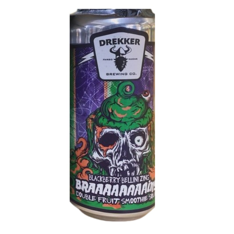 Blackberry Bellini Zing - Drekker Brewing Company 16oz